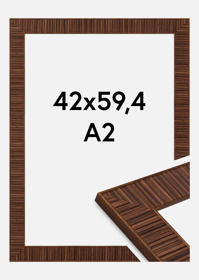 Rám Agust Akrylové sklo Rosewood 42x59,4 cm (A2)