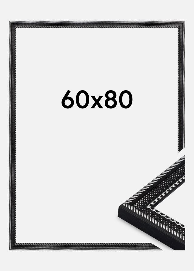 Rám Trellis Akrylové sklo Černá 60x80 cm