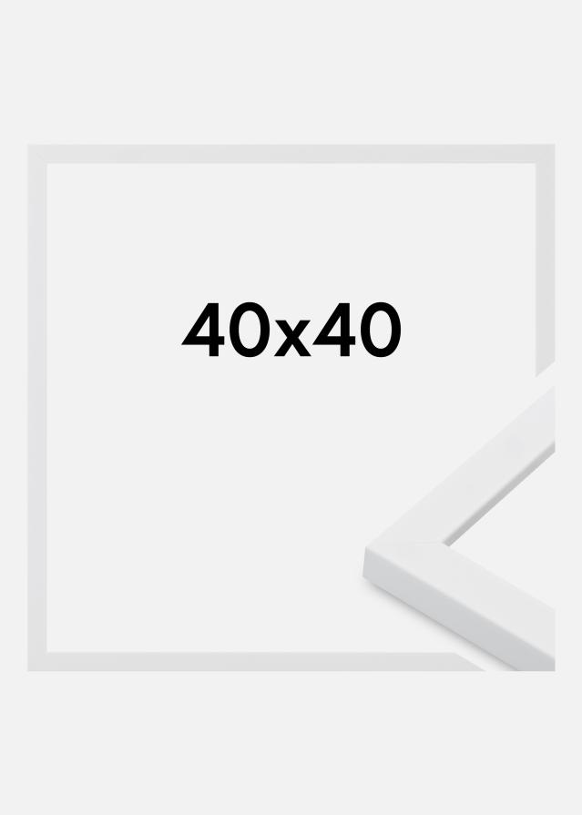 Rám Oban Akrylové sklo Bílá 40x40 cm