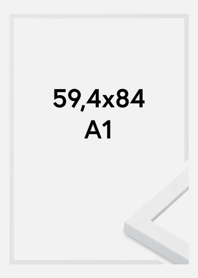 Rám Oban Akrylové sklo Bílá 59,4x84,1 cm (A1)