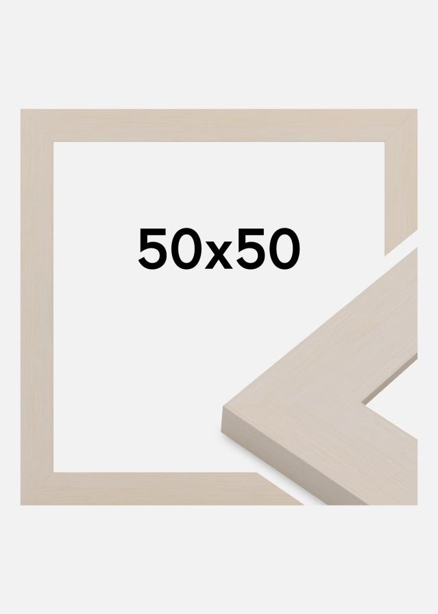 Rám Pembrokeshire Akrylové sklo Bílá 50x50 cm