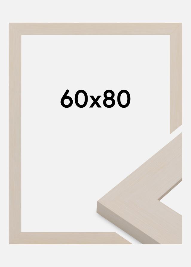 Rám Pembrokeshire Akrylové sklo Bílá 60x80 cm