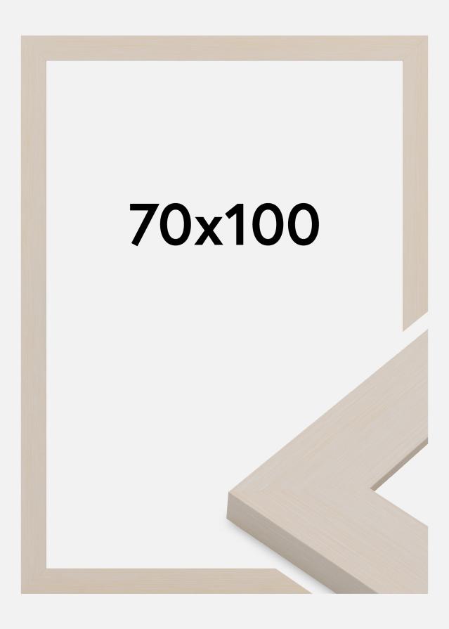 Rám Pembrokeshire Akrylové sklo Bílá 70x100 cm