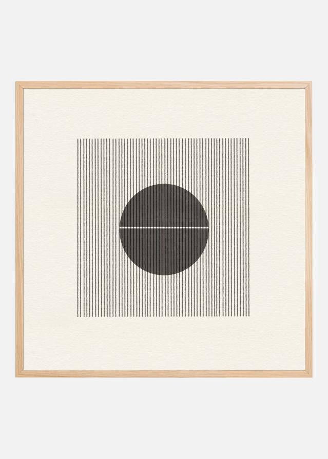 Line and Circle Harmony Plakát