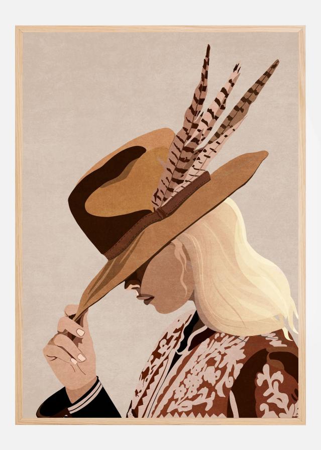 Feathered Elegance Plakát