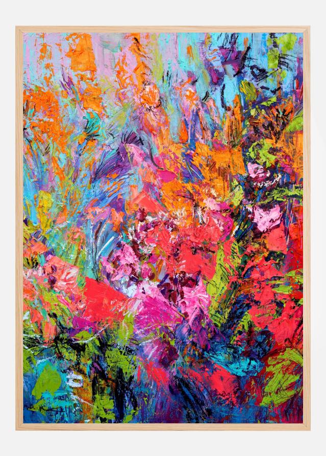 Ethereal Blossom Glow Plakát