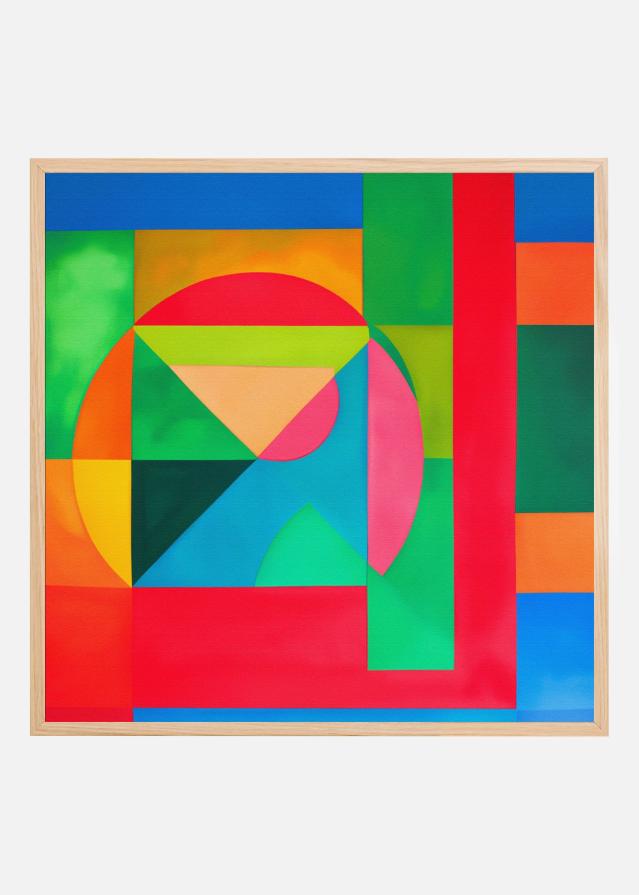 Geometric Harmony Plakát