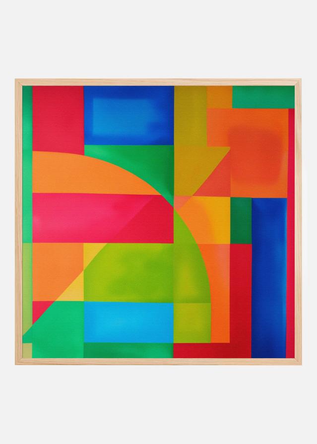 Vivid Geometry Plakát