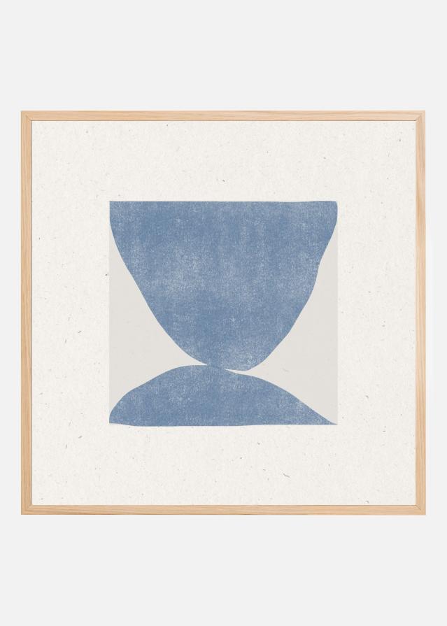 Blue Symmetry Plakát