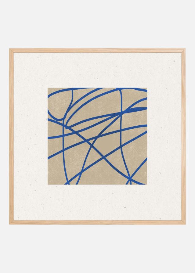 Blue Web Dance Plakát