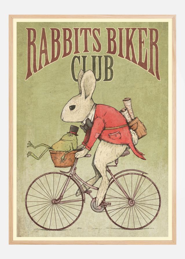Rabbits Biker Club Plakát