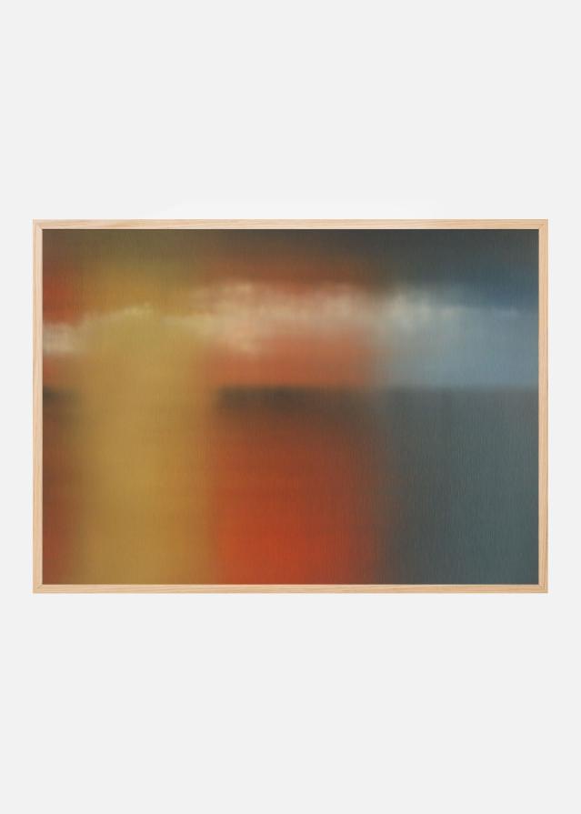 Burgeoning Surge Oil On Canvas Plakát