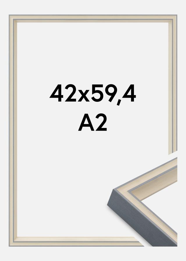 Rám Riga Akrylové sklo Šedý 42x59,4 cm (A2)