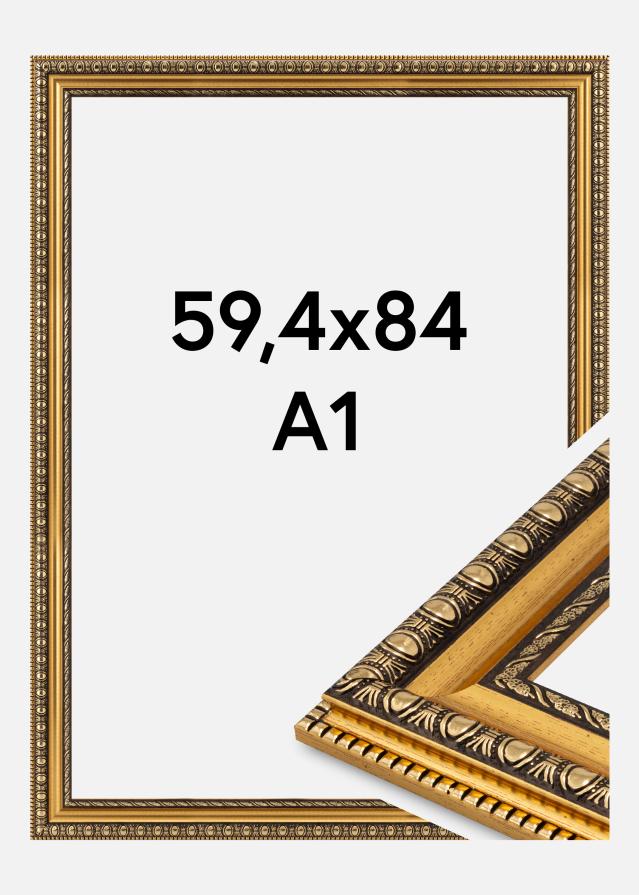 Rám Ornato Akrylové sklo Zlatá 59,4x84 cm (A1)