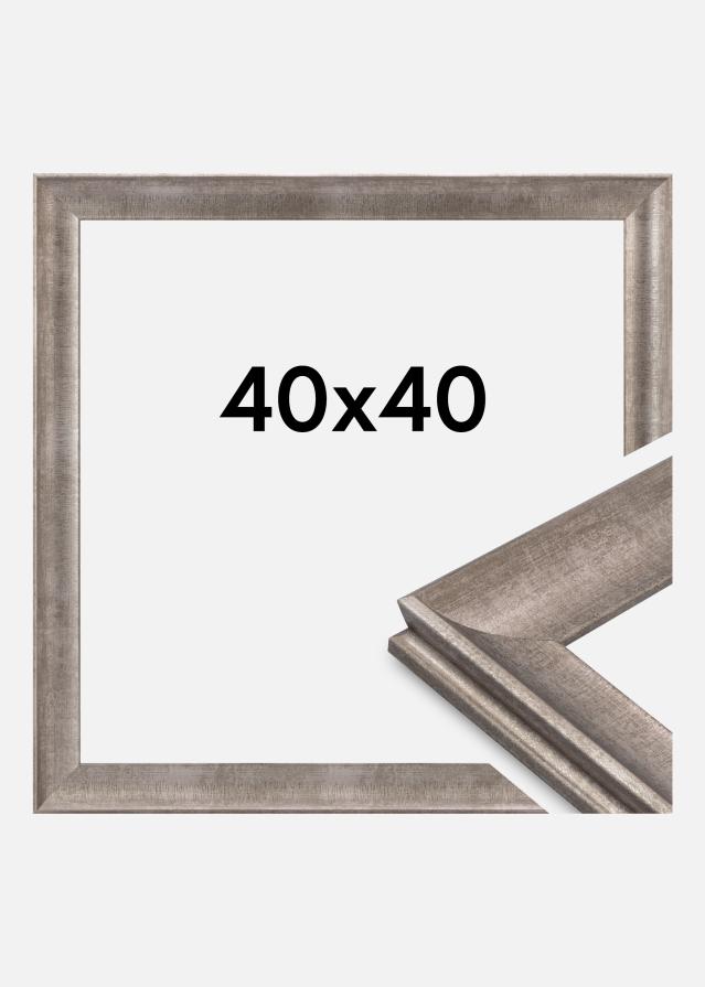 Rám Conca Akrylové sklo Stříbrný 40x40 cm