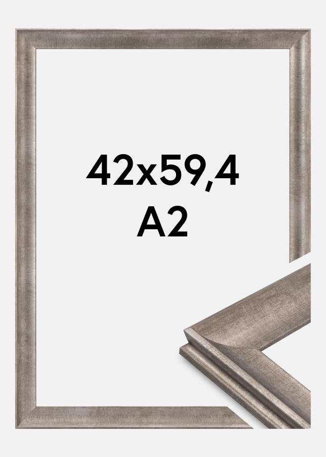 Rám Conca Akrylové sklo Stříbrný 42x59,4 cm (A2)