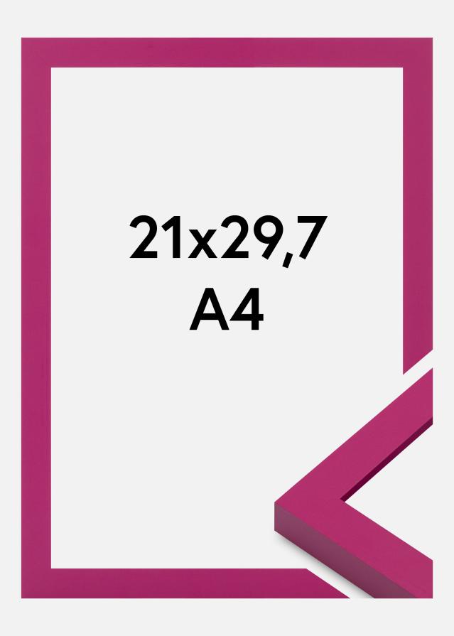 Rám Selection Akrylové sklo Bubblegum Pink 21x29.7 cm (A4)