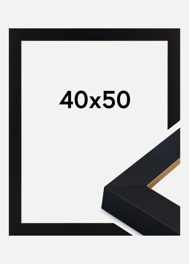 Rám Sussex Akrylové sklo Černá/Zlatá 40x50 cm