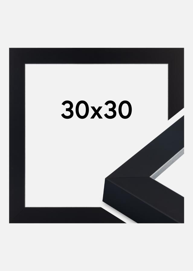 Rám Sussex Akrylové sklo Černá/Stříbrná 30x30 cm