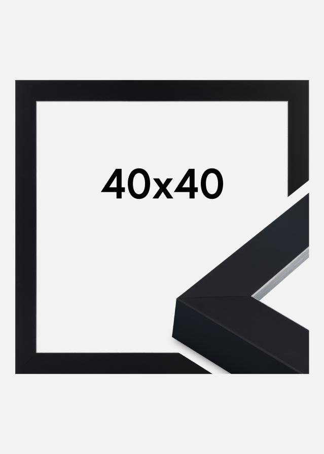 Rám Sussex Akrylové sklo Černá/Stříbrná 40x40 cm