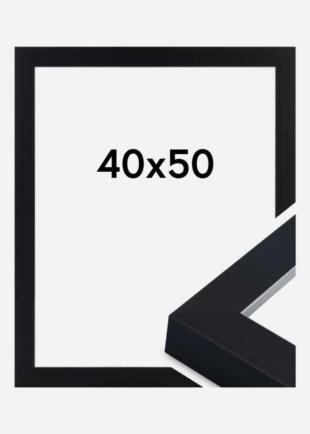 Rám Sussex Akrylové sklo Černá/Stříbrná 40x50 cm