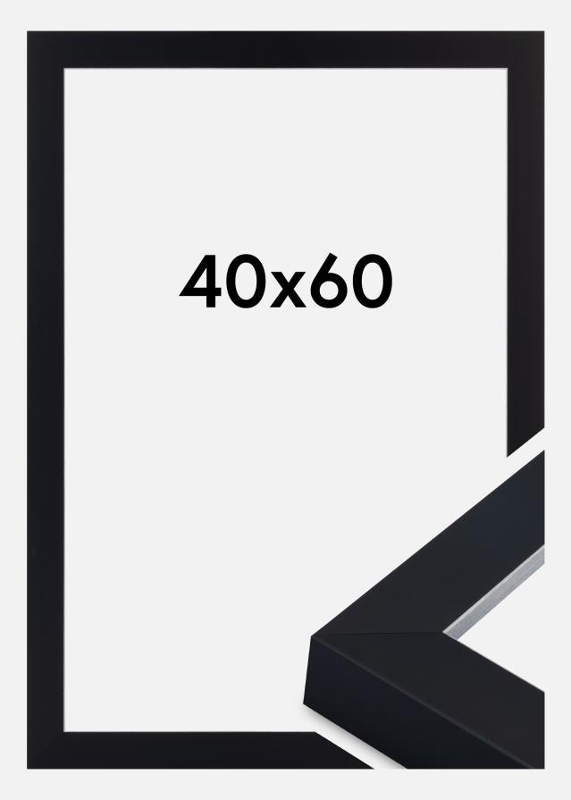 Rám Sussex Akrylové sklo Černá/Stříbrná 40x60 cm