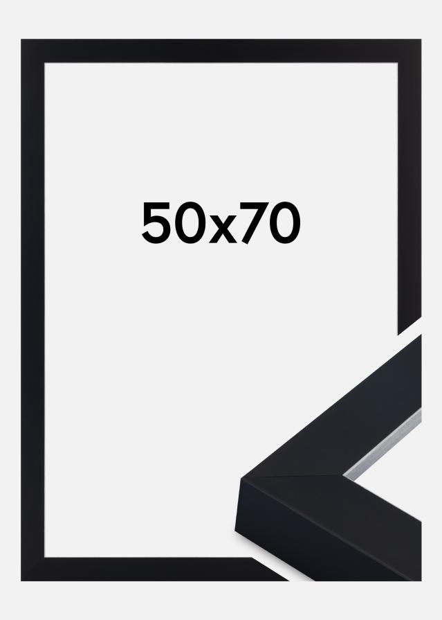 Rám Sussex Akrylové sklo Černá/Stříbrná 50x70 cm