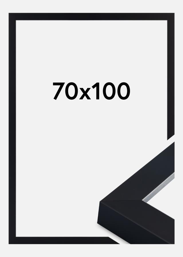 Rám Sussex Akrylové sklo Černá/Stříbrná 70x100 cm