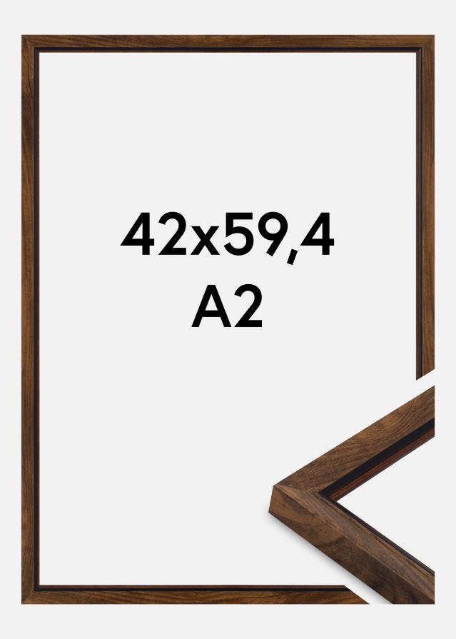 Rám Obsidian Akrylové sklo Ořech 42x59,4 cm (A2)