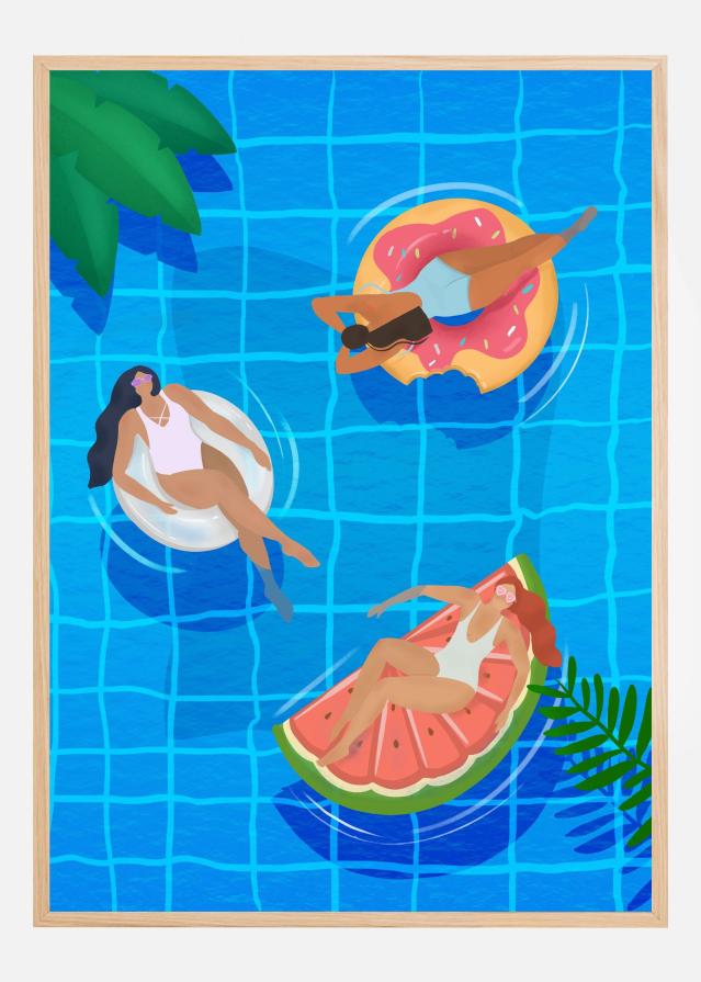 Pool Ladies Plakát