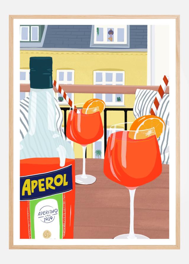 Balcony qHyggeq Plakát