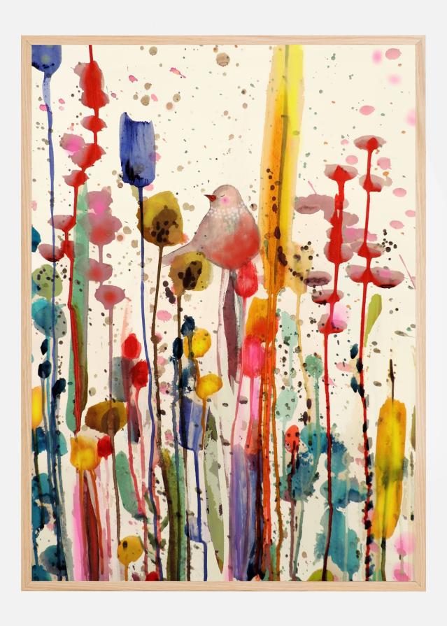 Bird in Bliss Plakát