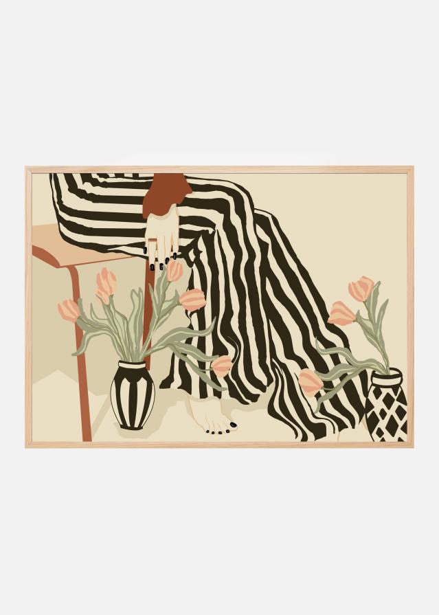 Tulips By My Feet Plakát