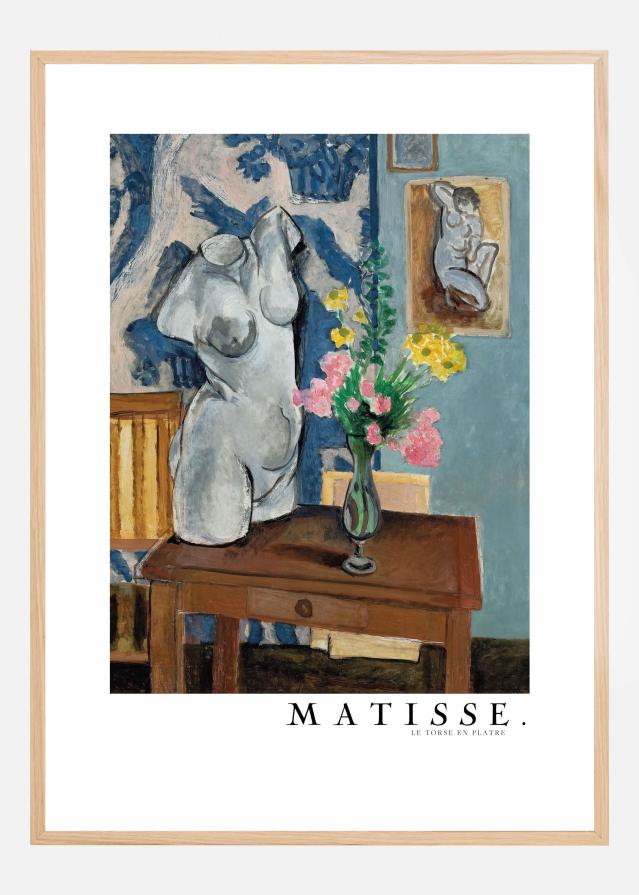 Le Torse En Platre II - Henri Matisse Plakát