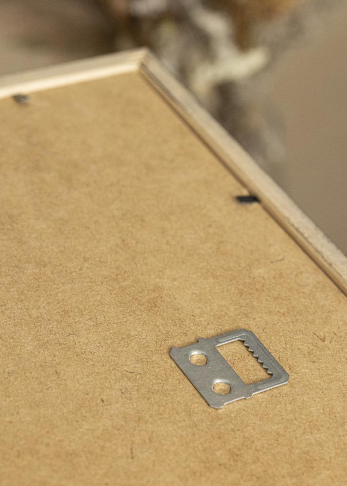 Rám Edsbyn stříbro 40x45 cm - Pasparty Bílý 11x13 inches