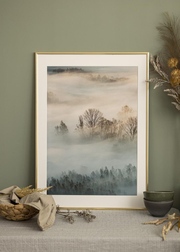 Rám New Lifestyle zlato 20x20 cm - Pasparty Bílý 15x15 cm