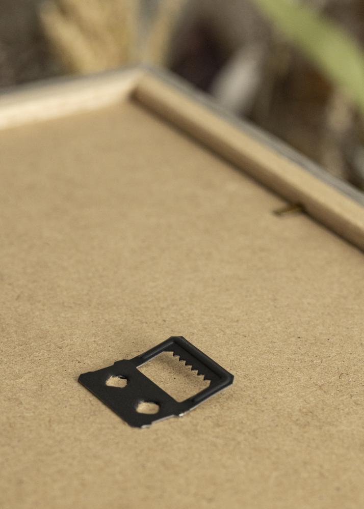 Rám Stilren šedý Dub 40x50 cm - Pasparty Bílý 27,5x37 cm