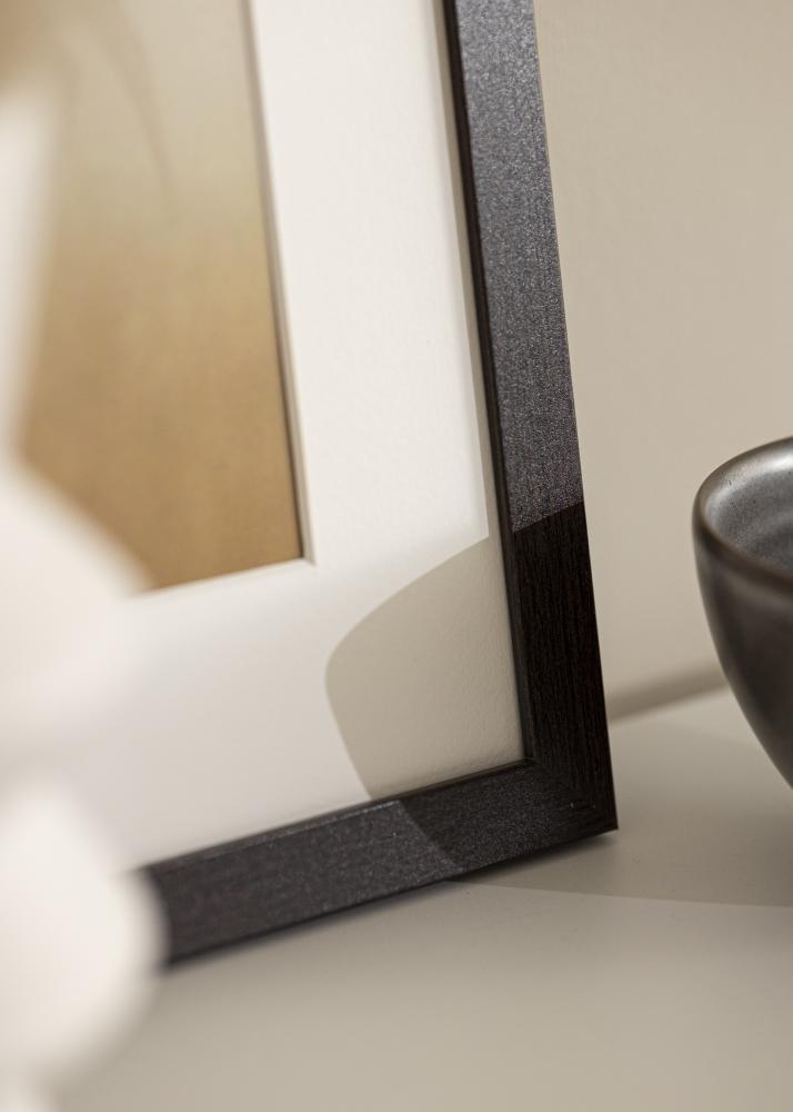 Rám Stilren Wenge 50x70 cm - Pasparty Bílý 40x60 cm