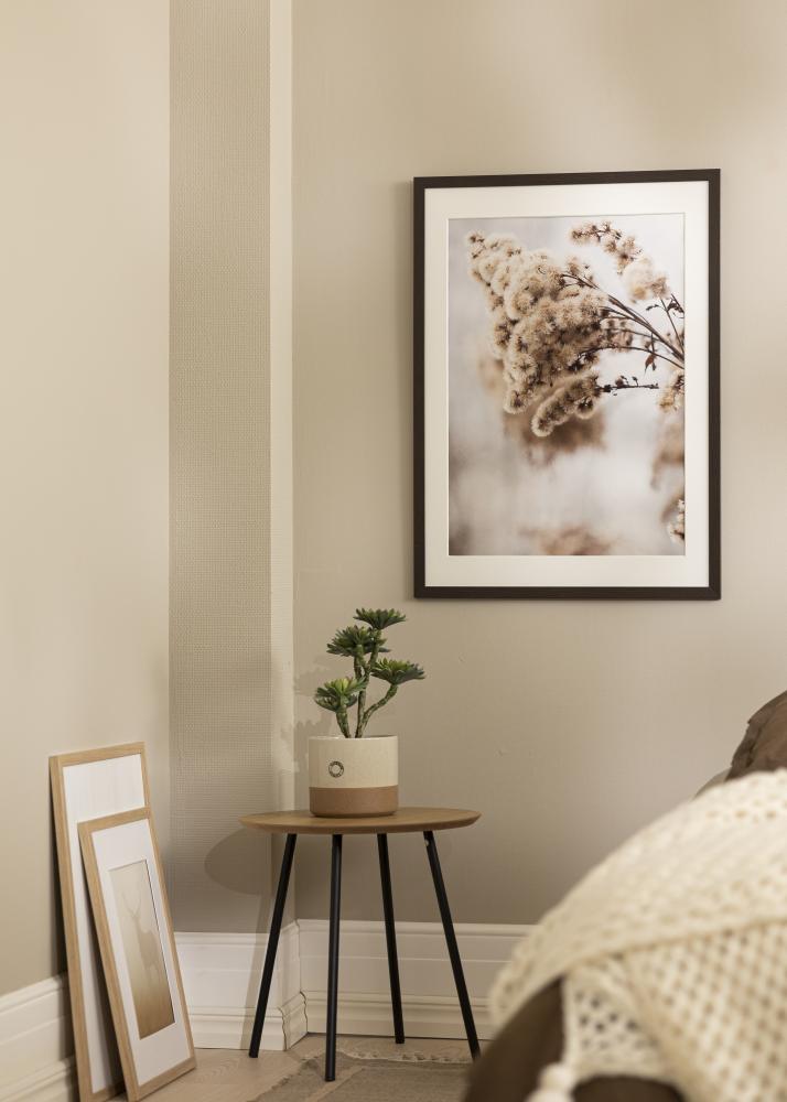 Rám Stilren Wenge 50x70 cm - Pasparty Bílý 40x60 cm