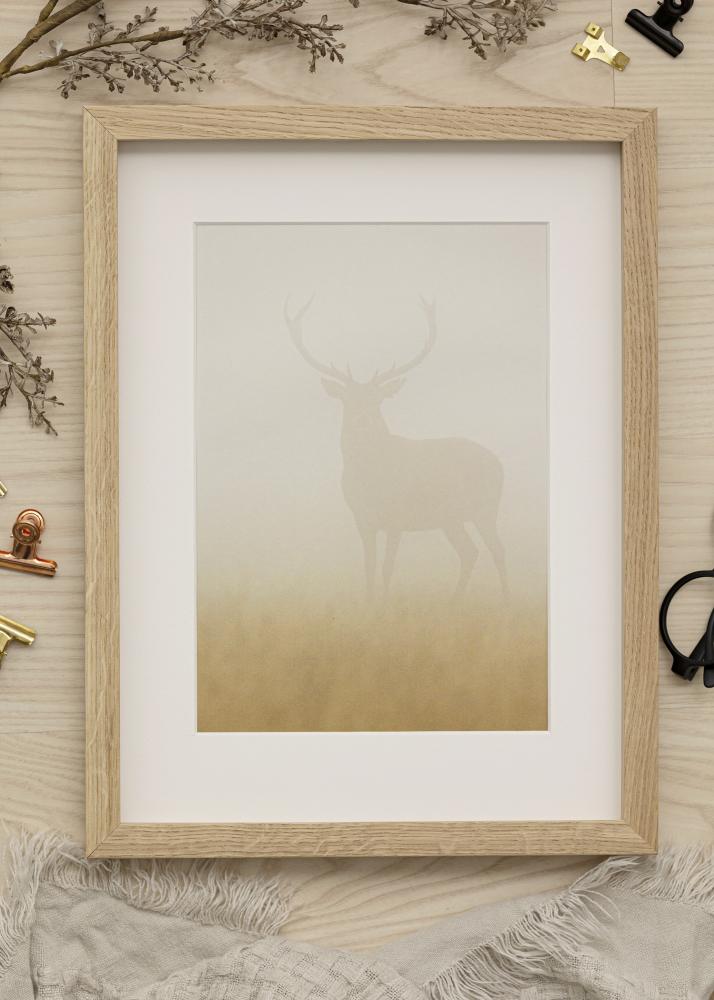 Rám Amanda Box Akrylové sklo Dub 21x30 cm