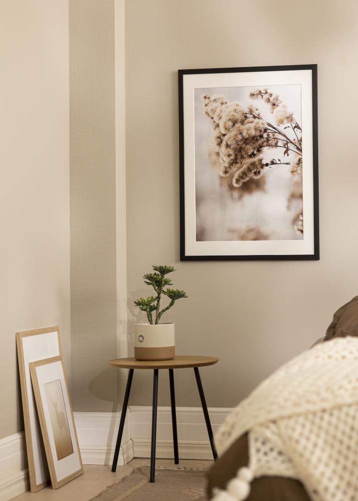 Rám Stilren černý 56x71 cm - Pasparty Bílý 46x61 cm