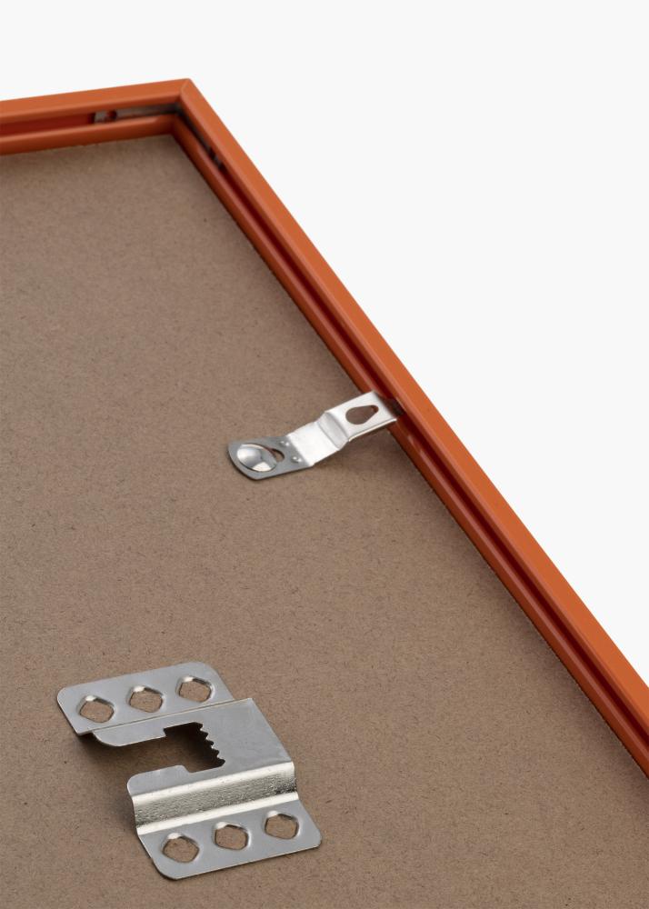 Rám New Lifestyle pomerančový 40x50 cm - Pasparty Bílý 28x35 cm