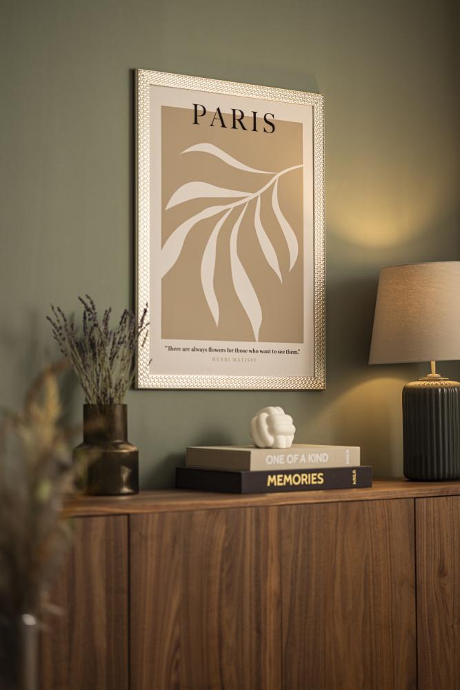 Rám Grace stříbro 30x40 cm - Pasparty Bílý 22x32 cm