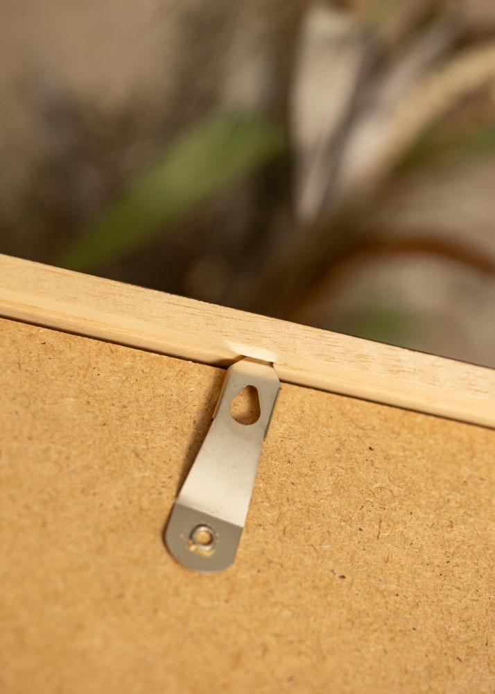 Rám Ares Teak 40x60 cm - Pasparty Bílý 25x50 cm