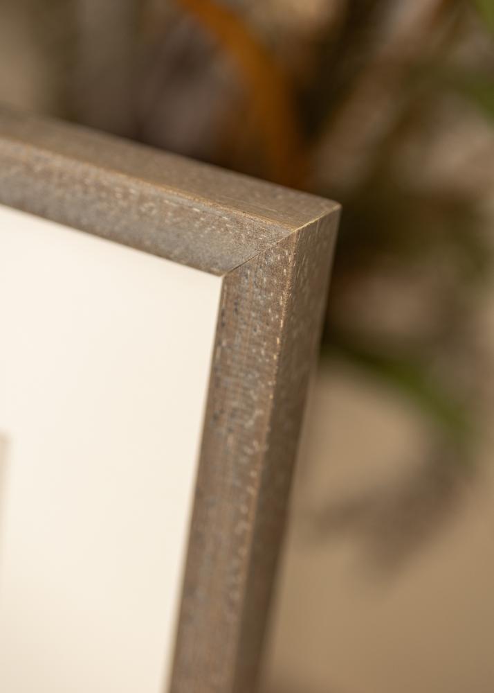 Rám Ares šedá 45x60 cm - Pasparty Bílý 12x18 inches