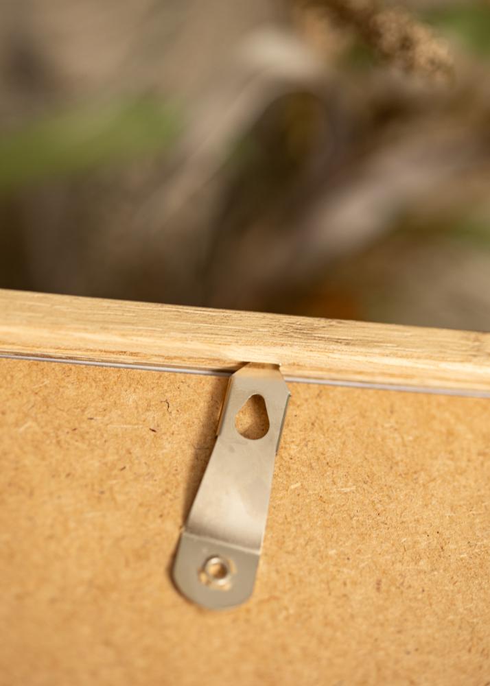 Rám Ares přírodní dub 50x70 cm - Pasparty Bílý 15x23 inches