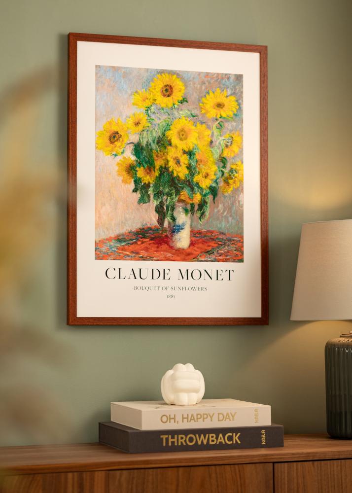 Rám Hermes Třešeň 42x59,4 cm - Pasparty Bílý 25x38 cm