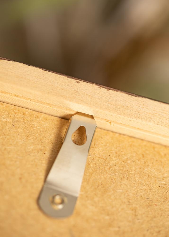 Rám Hermes Teak 40x50 cm - Pasparty Bílý 28x35 cm