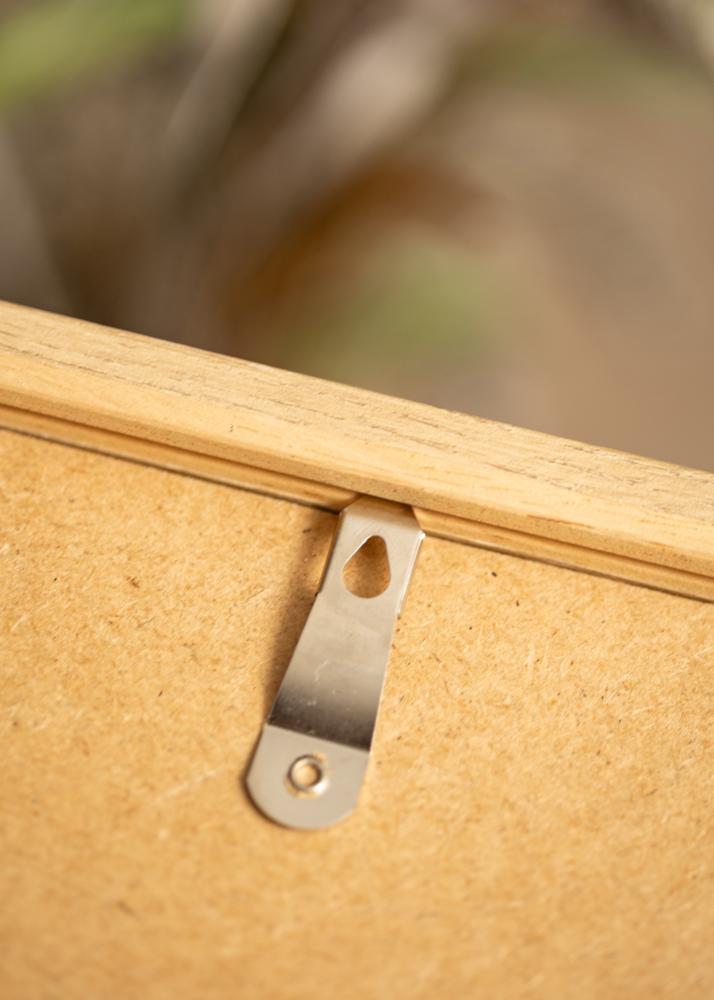 Rám Hermes Přírodní dub 70x90 cm - Pasparty Bílý 24x32 inches