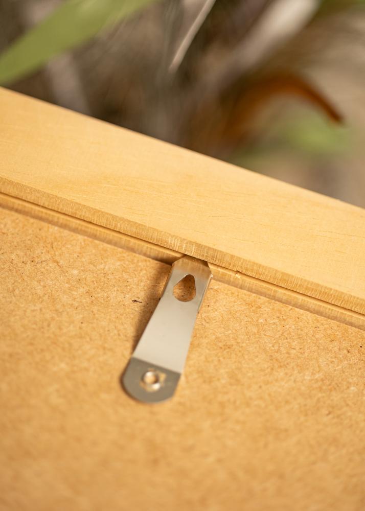 Rám Juno dřevo 40x50 cm - Pasparty Bílý 30x38 cm